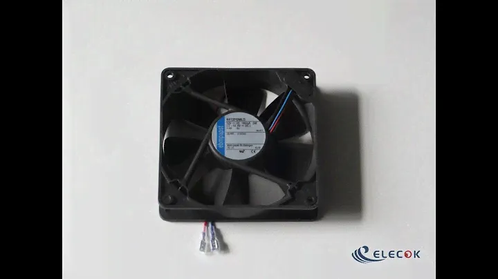 EBM-Papst 4412FGMLD 12V 160mA 2W 2wires Cooling Fan